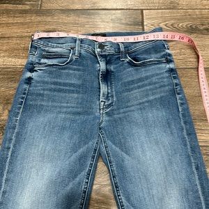 Mother Mid Rise Dazzler Size 28